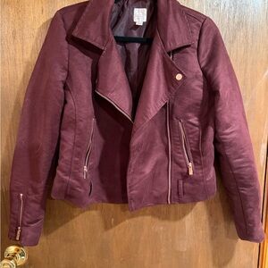 Women's Burgundy Jacket